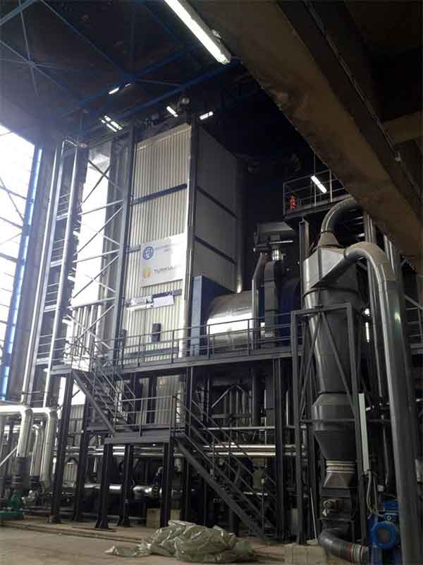 Panonske Elektrane Novi Sad EPS<br />Kotao 18 MW sa ciklonskim ložištem na biomasu Panonske Elektrane Novi Sad, EPS, Kotao 18 MW sa ciklonskim ložištem na biomasu