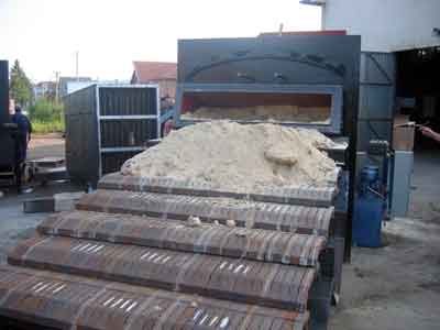 Ugradjena je nova vodom hladjena rešetka i testirana Ugradjena je nova vodom hladjena rešetka i testirana