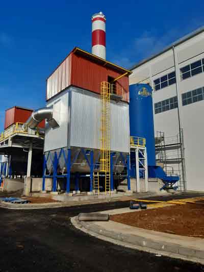 Dva velika filtera za kotao na komunalni otpad RDF i biomasu Dva velika filtera za kotao na komunalni otpad RDF i biomasu