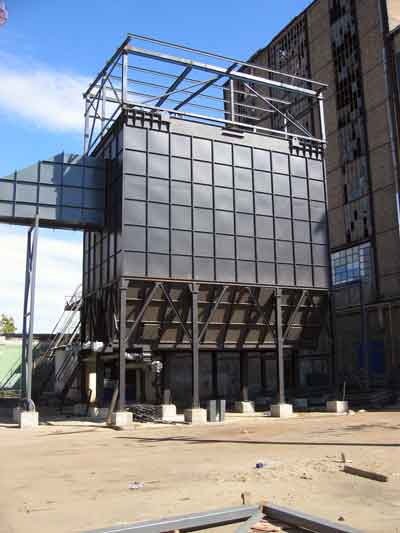 Dvostruka jedinica filtera za pepeo od suncokretove ljuske Dvostruka jedinica filtera za pepeo od suncokretove ljuske