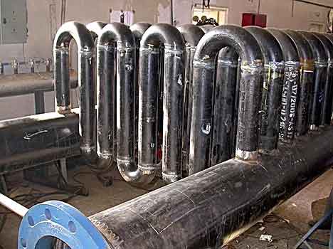 Pregrejač pare za parne kotlove Pregrejač pare za parne kotlove